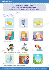 Đề thi học kì 2 Tiếng Anh 5 iLearn Smart Start - Đề số 2